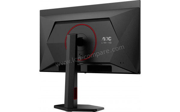 AOC Q27G4ZDRAD - Vue 3/4 arri&egrave;re