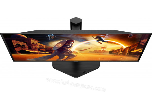 AOC Q27G4ZDR - Vue du dessus