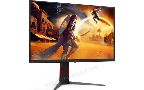 AOC Q27G4ZD - Vue 3/4 gauche