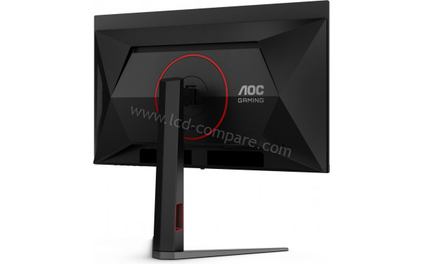 AOC Q27G4ZD - Vue 3/4 arri&egrave;re
