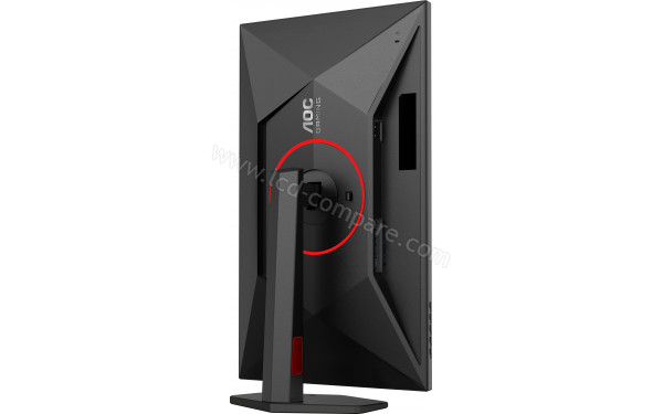 AOC Q27G4ZRAD - Vue 3/4 arri&egrave;re