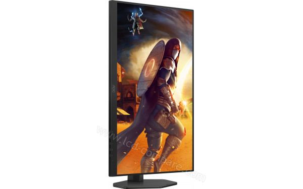 AOC Q27G4ZRAD - Vue 3/4 gauche