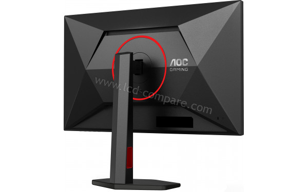 AOC Q27G4ZRAD - Vue 3/4 arri&egrave;re