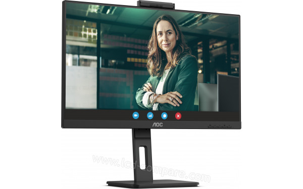 AOC Q27P3CW - Vue 3/4 gauche