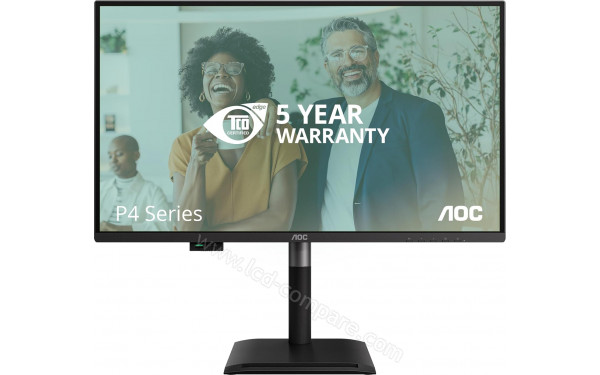 AOC Q27P4CV - Vue de face