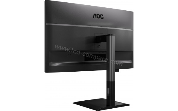 AOC Q27P4U - Vue 3/4 arri&egrave;re