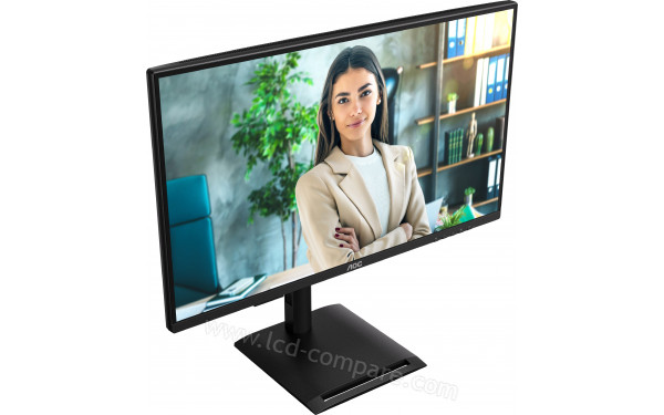 AOC Q27P4U - Vue 3/4 gauche