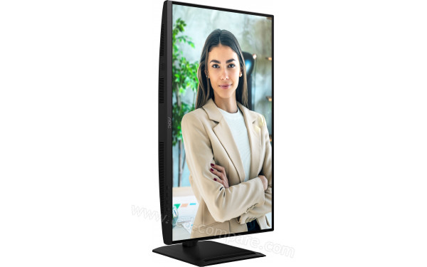 AOC Q27P4U - Vue 3/4 gauche