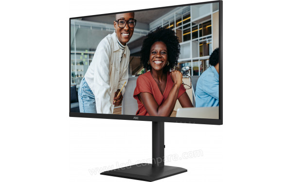 AOC Q32E4U - Vue 3/4 droite