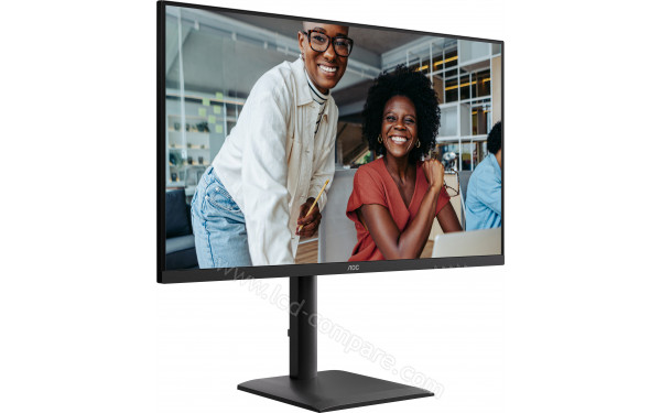 AOC Q32E4U - Vue 3/4 gauche