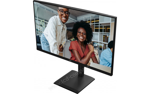 AOC Q32E4U - Vue 3/4 droite