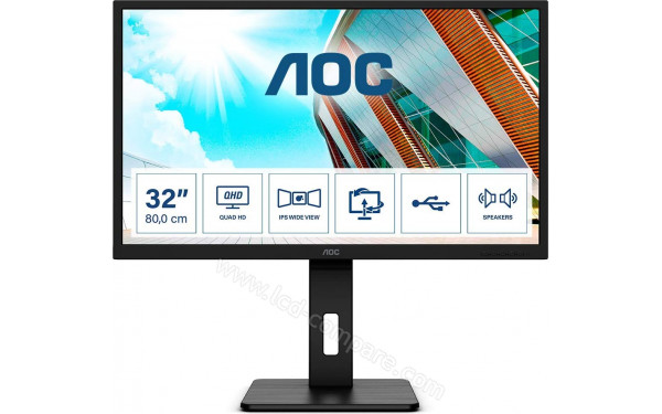 AOC Q32P2 - Vue de face