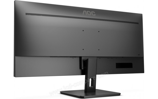 AOC Q34E2A - Vue 3/4 arri&egrave;re