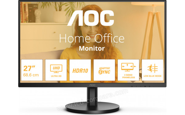 AOC U27B3M - Vue de face