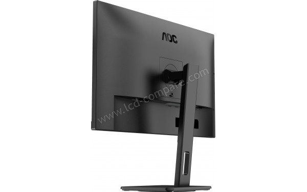 AOC U27E3UF - Vue 3/4 arri&egrave;re