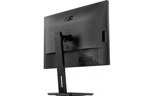 AOC U27E3UF - Vue 3/4 arri&egrave;re