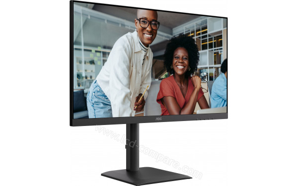 AOC U27E4CV - Vue 3/4 gauche