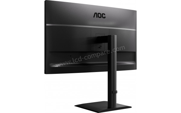AOC U27E4CV - Vue 3/4 arri&egrave;re