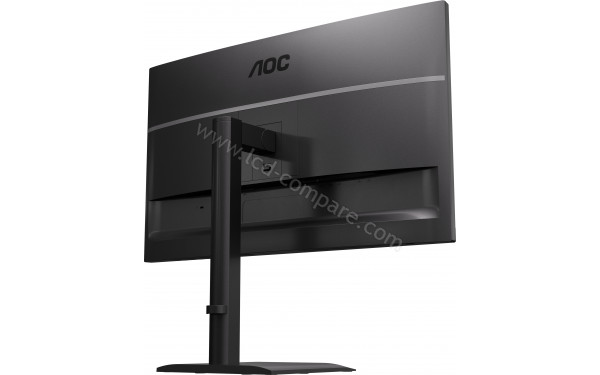 AOC U27E4CV - Vue 3/4 arri&egrave;re
