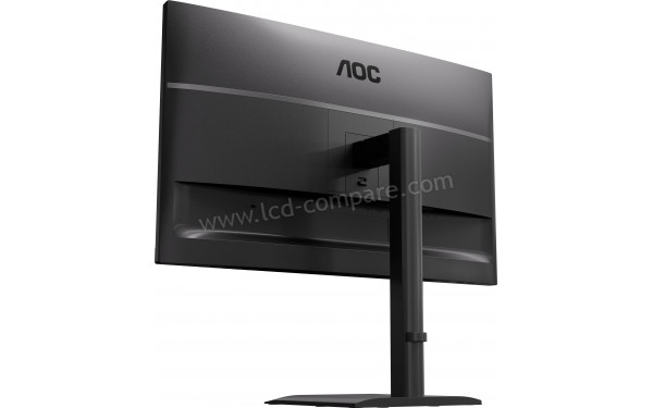 AOC U27E4CV - Vue 3/4 arri&egrave;re