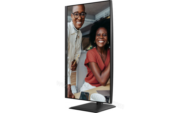 AOC U27E4CV - Vue 3/4 droite