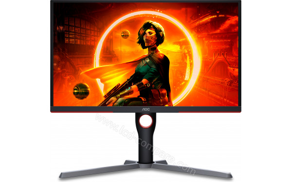 AOC U27G3X/BK - Vue de face