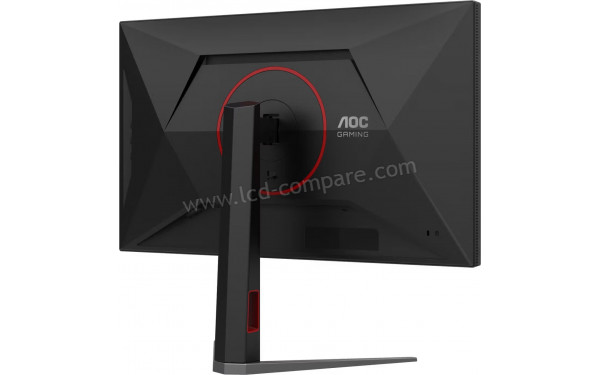 AOC U27G4XM - Vue 3/4 arri&egrave;re