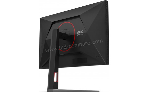 AOC U27G4XM - Vue 3/4 arri&egrave;re