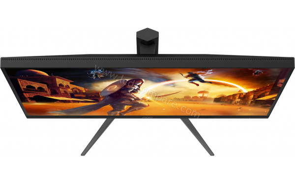 AOC U27G4XM - Vue du dessus