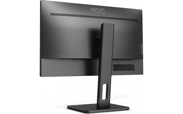AOC U27P2 - Vue 3/4 arri&egrave;re