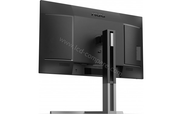 AOC U27U3CV - Vue 3/4 arri&egrave;re