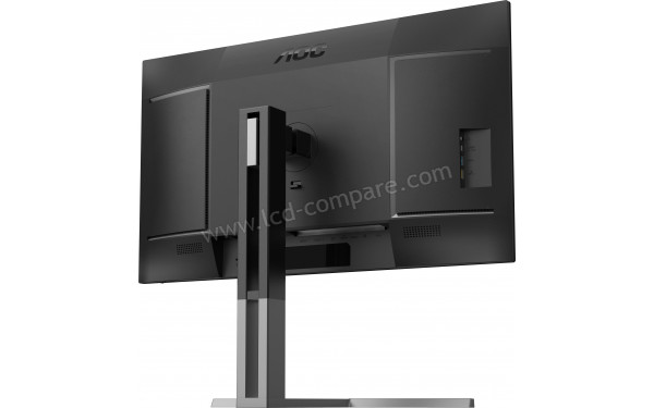 AOC U27U3CV - Vue 3/4 arri&egrave;re