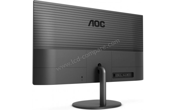 AOC U27V4EA - Vue 3/4 arri&egrave;re