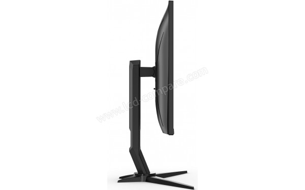 AOC U28G2XU2/BK - Vue de profil