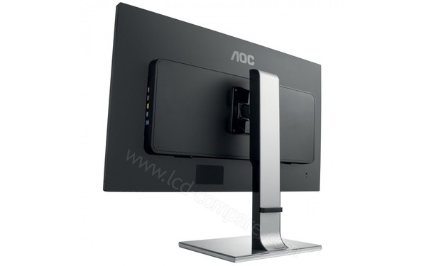 AOC U3277PWQU - Vue 3/4 arri&egrave;re