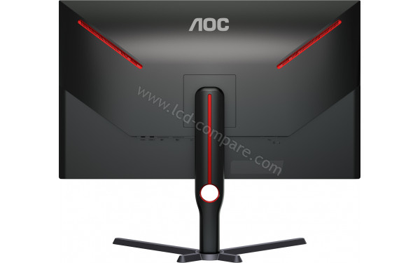 AOC U32G3X/BK - Vue de l'arri&egrave;re