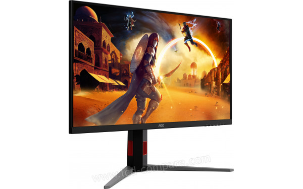 AOC U32G4U - Vue 3/4 gauche