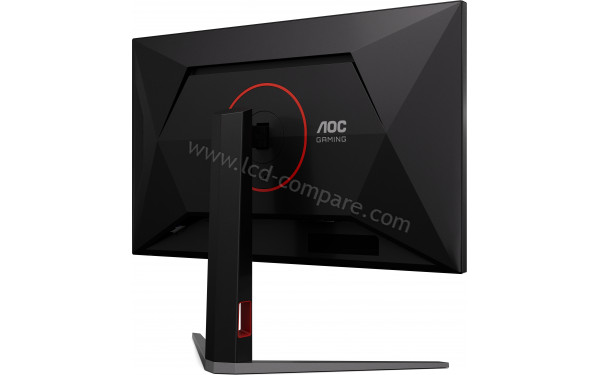 AOC U32G4U - Vue 3/4 arri&egrave;re