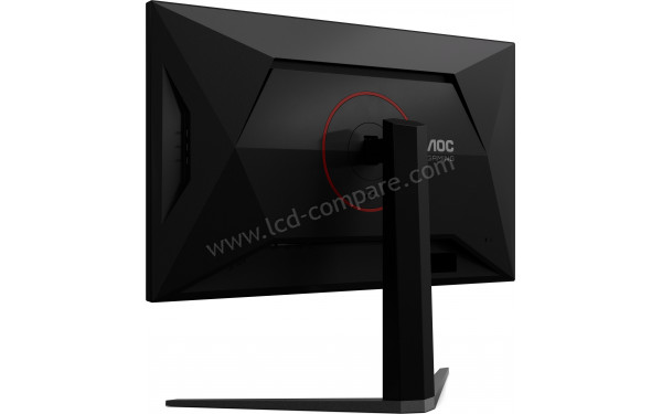 AOC U32G4U - Vue 3/4 arri&egrave;re