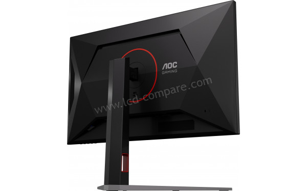 AOC U32G4U - Vue 3/4 arri&egrave;re
