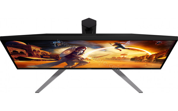 AOC U32G4U - Vue du dessus