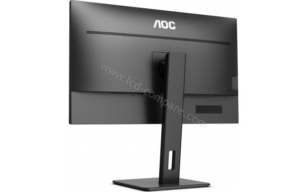 AOC U32P2CA - Vue 3/4 arri&egrave;re