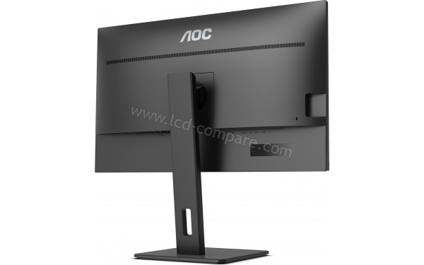 AOC U32P2CA - Vue 3/4 arri&egrave;re
