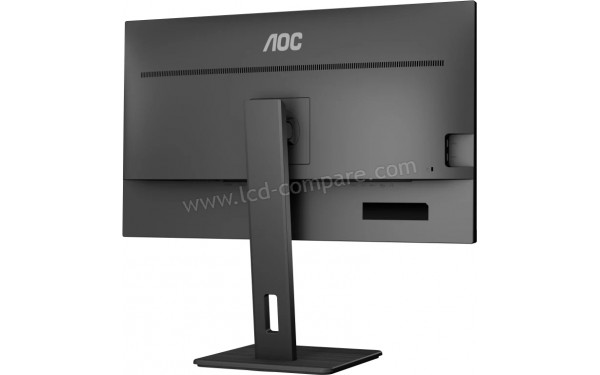 AOC U32P2 - Vue 3/4 arri&egrave;re