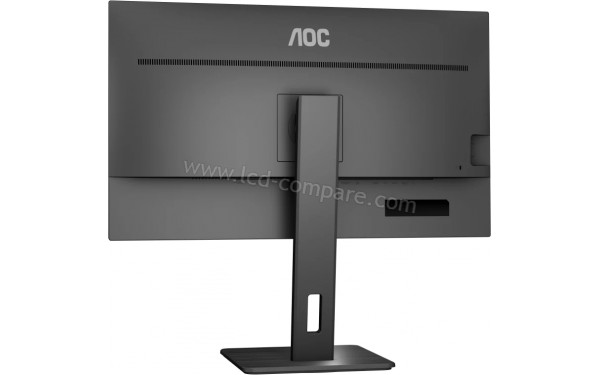 AOC U32P2 - Vue 3/4 arri&egrave;re
