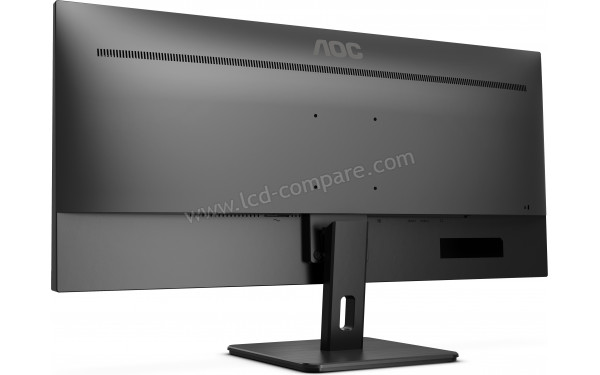 AOC U34E2M/BK - Vue 3/4 arri&egrave;re