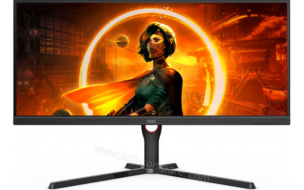 AOC U34G3XM/EU - Vue de face
