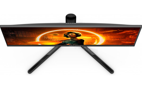 AOC U34G3XM/EU - Vue du dessus