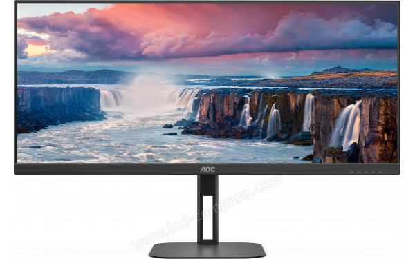 AOC U34V5C/BK - Vue de face