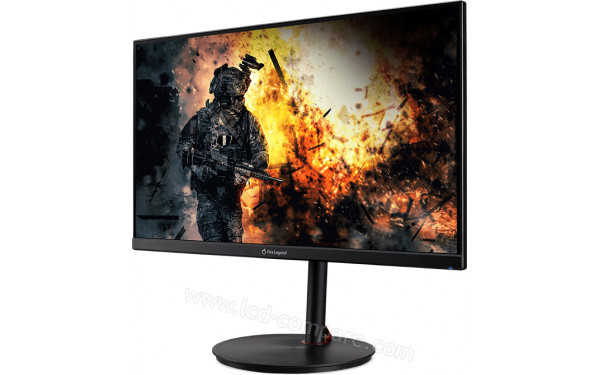 AOPEN 25XV2QFbmiiprx - Vue 3/4 droite